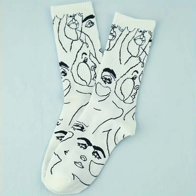 Creative Abstract Socks