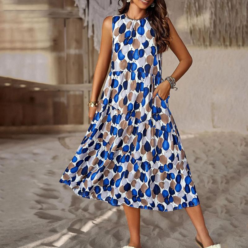 Polka Dot Casual Dress – Susan Julie