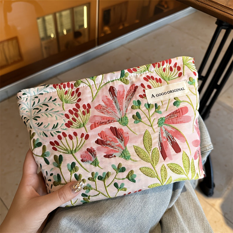 Vintage Flower Embroidered Bag