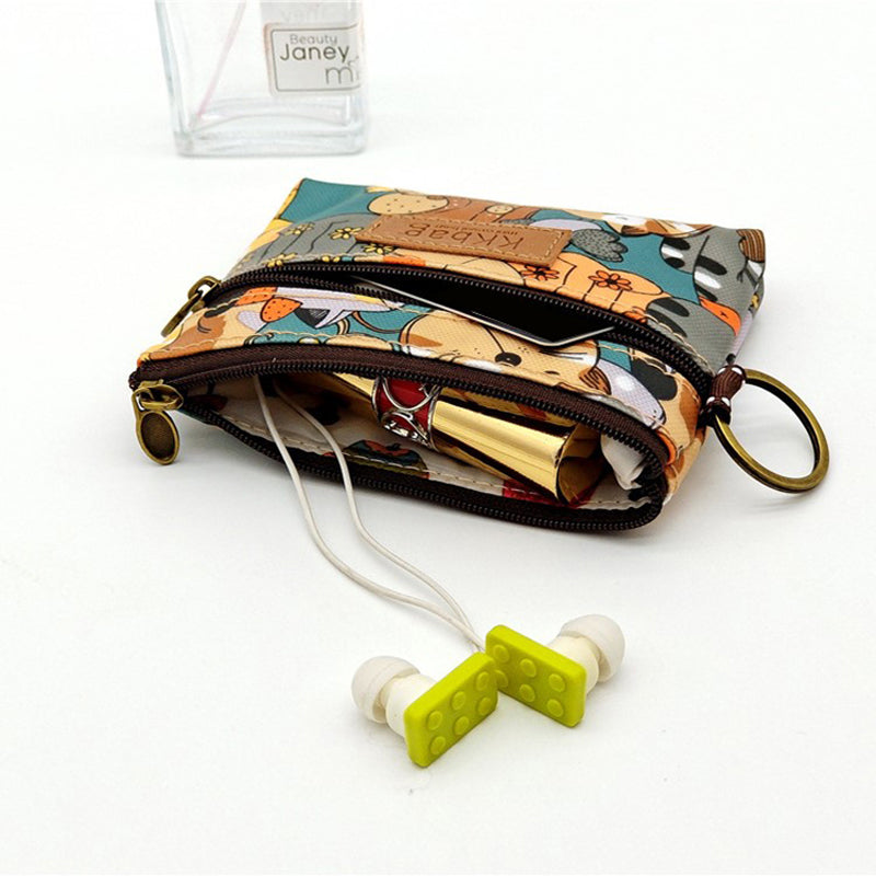 Animal Print Coin Purse