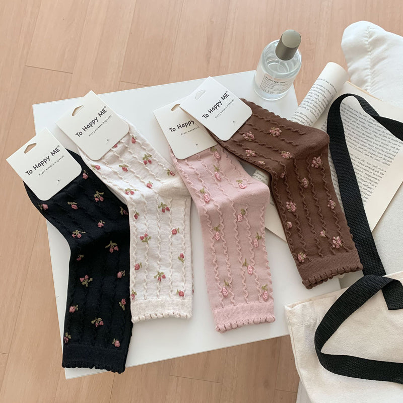 Casual Floral Socks