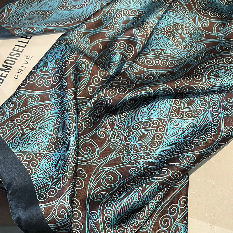 Vintage Ethnic Print Scarf