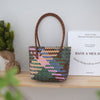 Vintage Striped Woven Bag
