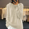 Solid Colour Hooded Sweater