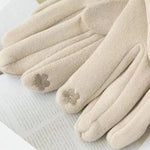 Solid Colour Warm Gloves