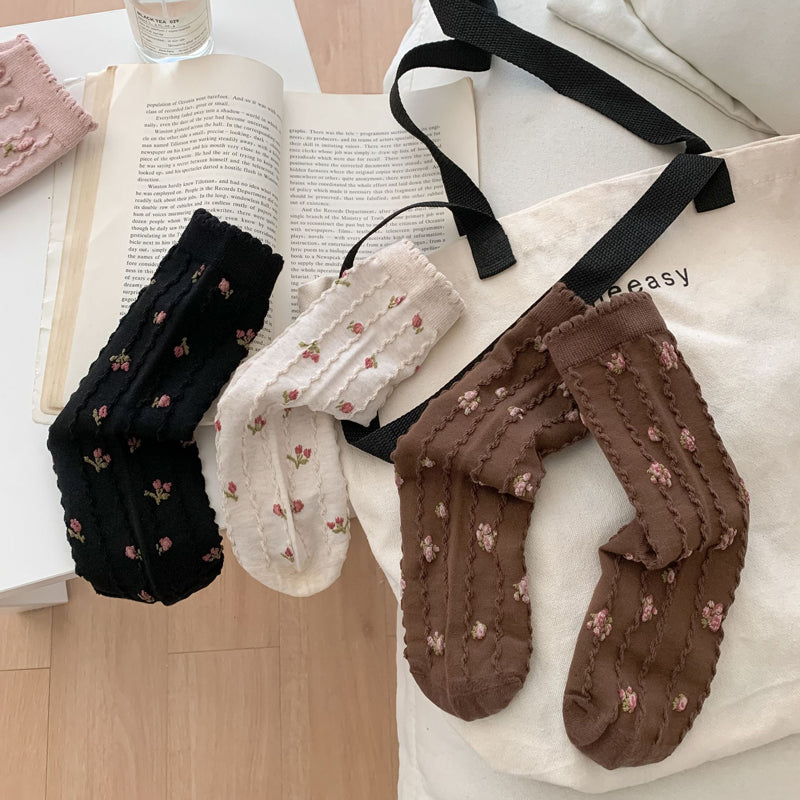 Casual Floral Socks