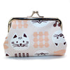 Cat Print Coin Purse