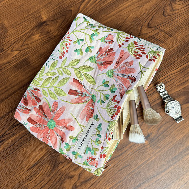 Vintage Flower Embroidered Bag