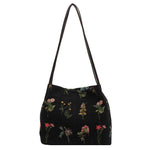 Vintage Flower Embroidery Bag