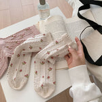 Casual Floral Socks