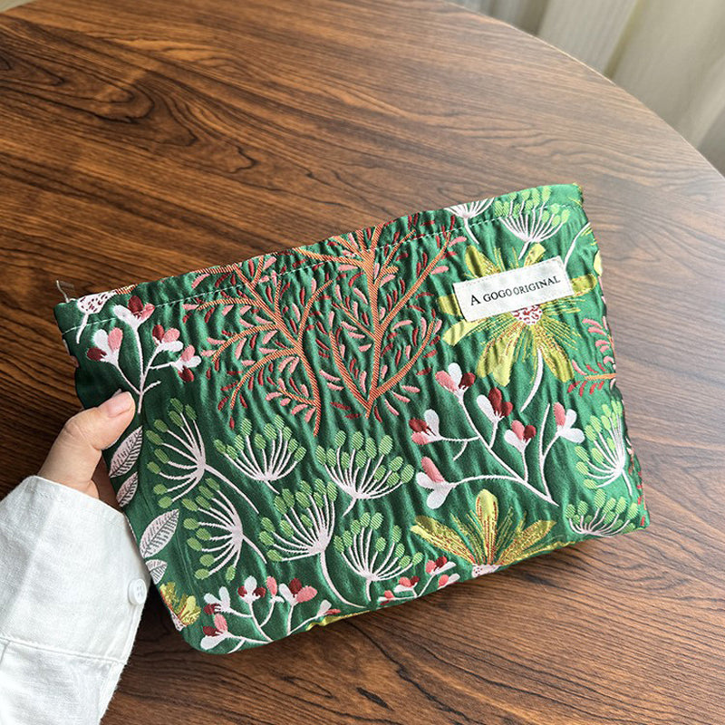 Vintage Flower Embroidered Bag