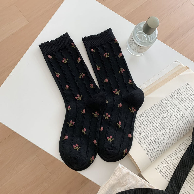 Casual Floral Socks
