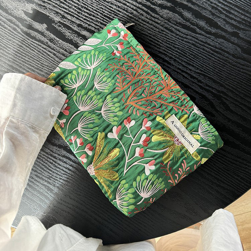Vintage Flower Embroidered Bag
