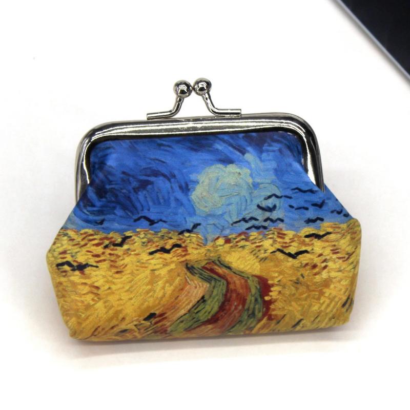 Abstract Print Coin Purse