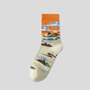 Vintage Casual Socks