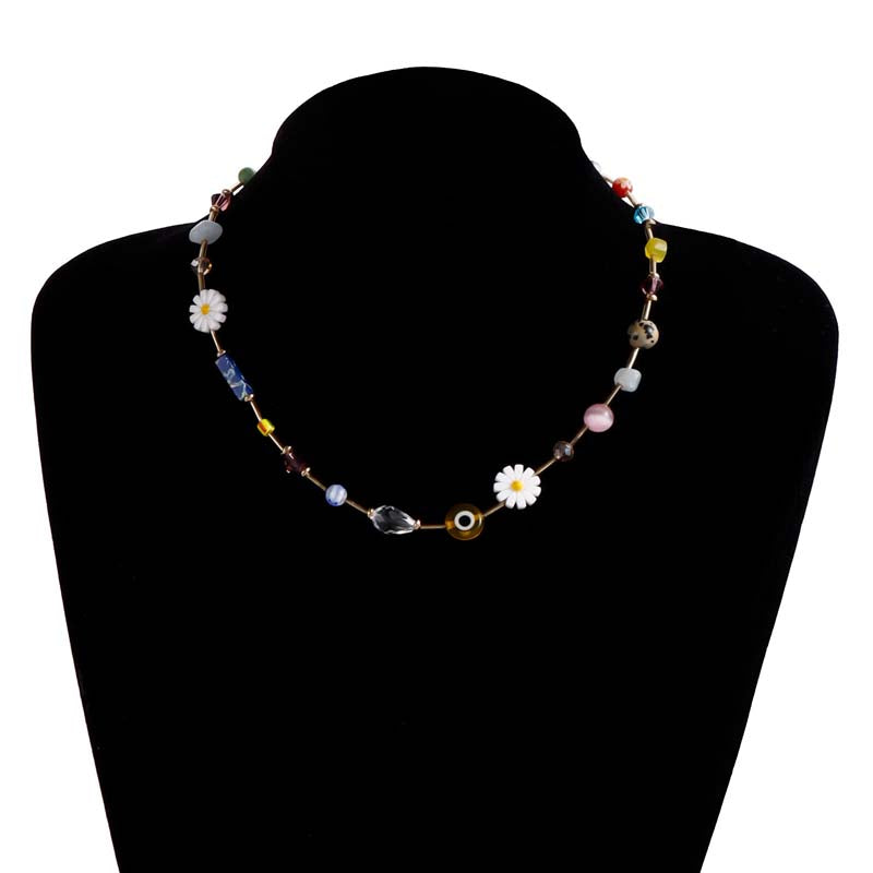 Bohemian Colourful Beaded Necklace