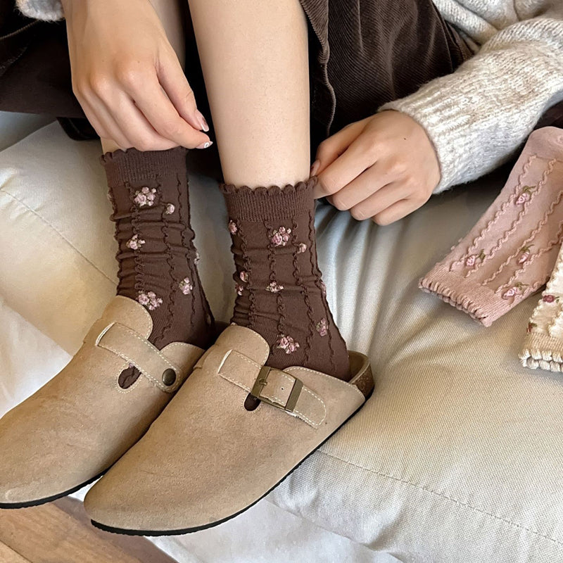 Casual Floral Socks