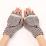 Solid Colour Warm Gloves