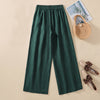 【Cotton And Linen】Casual Wide Leg Trousers