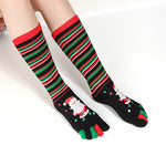 Five Toe Christmas Socks