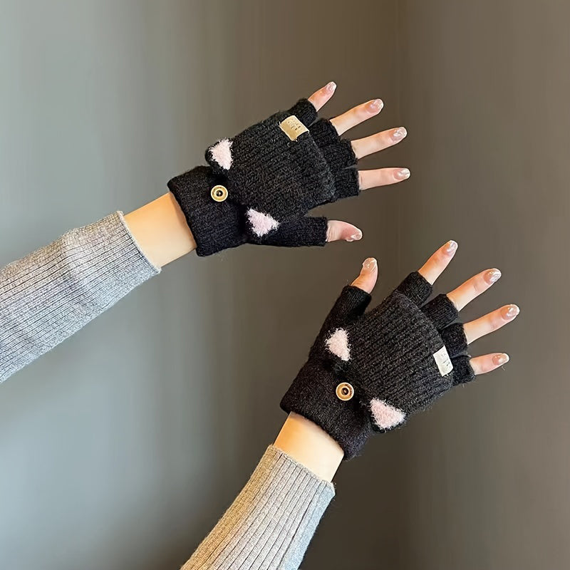 Cartoon Warm Gloves