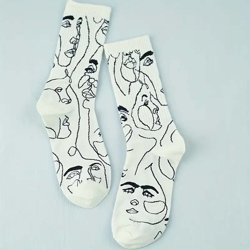Creative Abstract Socks