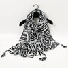 Casual Zebra Print Scarf