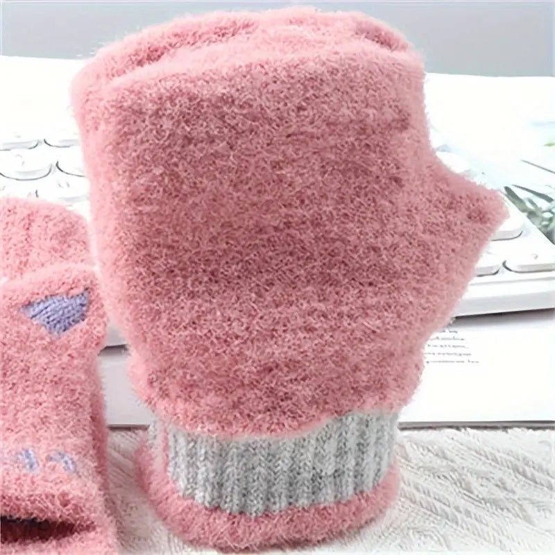 Cartoon Warm Gloves