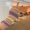 Colourful Striped Warm Gloves