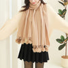 Solid Colour Warm Scarf