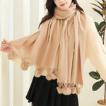 Solid Colour Warm Scarf