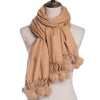 Solid Colour Warm Scarf