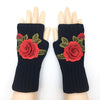 Warm Floral Gloves