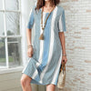 Casual Striped Dress