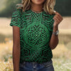 Vintage Abstract Print T-Shirt