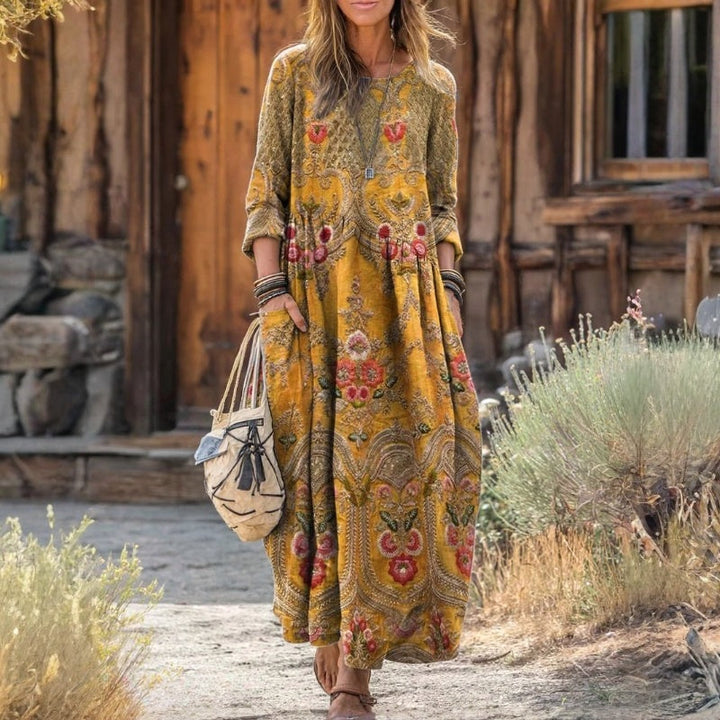 Casual Floral Print Blouse