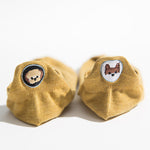 Dog Embroidered Casual Socks