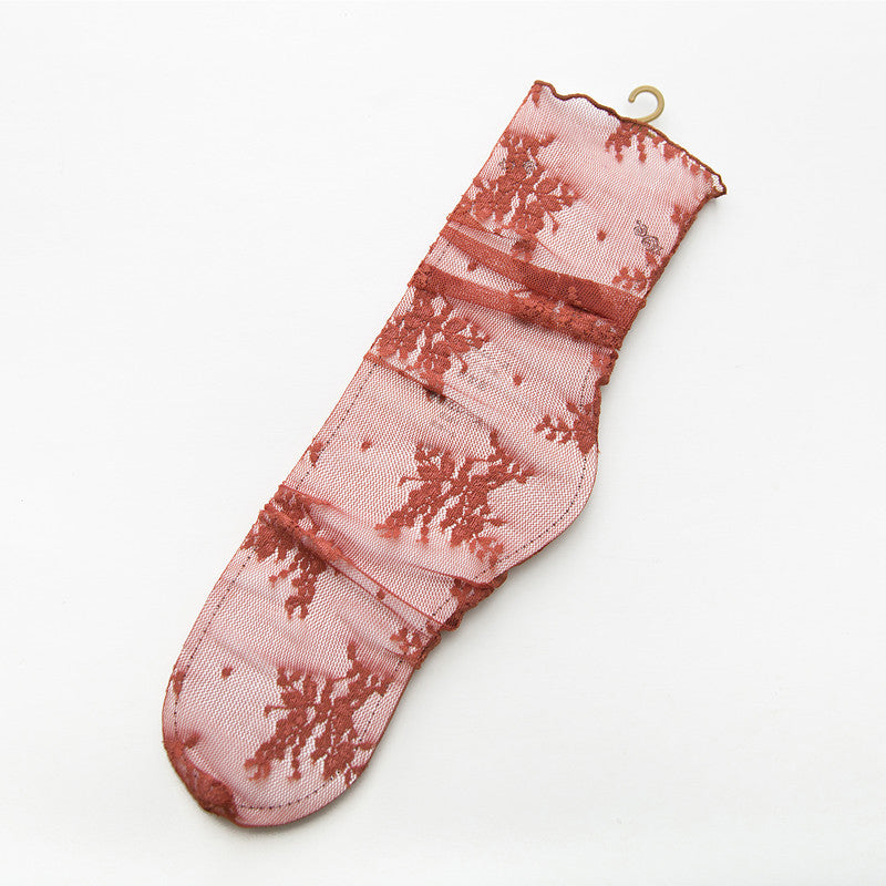 Breathable Lace Socks