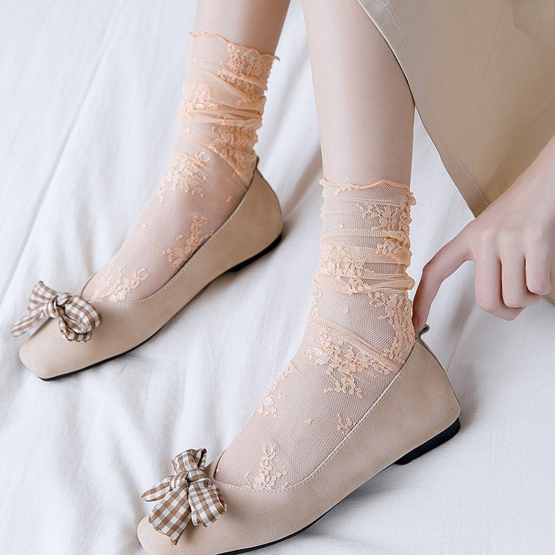 Breathable Lace Socks