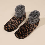 Leopard Print Warm Socks