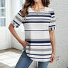 Casual Striped Blouse