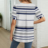 Casual Striped Blouse