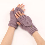 Solid Colour Warm Gloves