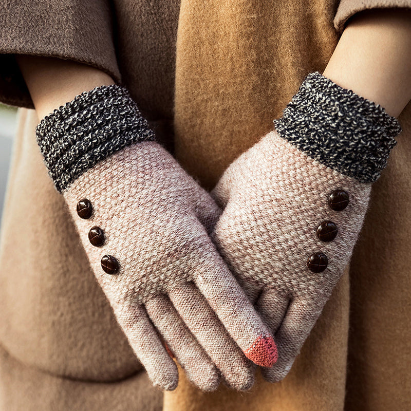 Vintage Warm Gloves