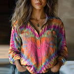 Vintage Colourful Blouse