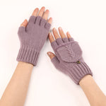 Solid Colour Warm Gloves