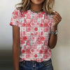 Floral Print Casual T-Shirt