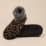 Leopard Print Warm Socks