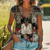 Vintage Floral Print T-Shirt