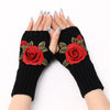 Warm Floral Gloves